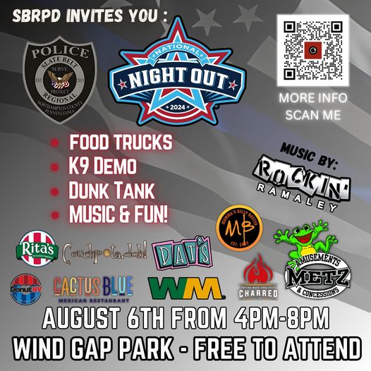 National Night Out 4PM7PM Pen Argyl Borough
